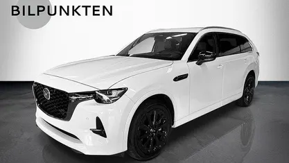 Rhodium white metallic Begagnad 2024 Mazda CX-80 Homura-Line SUV | 624 900 kr (Bra pris)