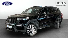 Svart (black) Begagnad 2022 Ford Explorer ST-Line SUV | 489 900 kr (Marknadspris)