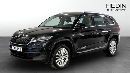 Svart Begagnad 2019 Skoda Kodiaq SUV | 319 900 kr (Marknadspris)