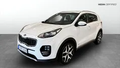 Vit (white) Begagnad 2017 Kia Sportage GT-Line SUV | 179 900 kr (Marknadspris)