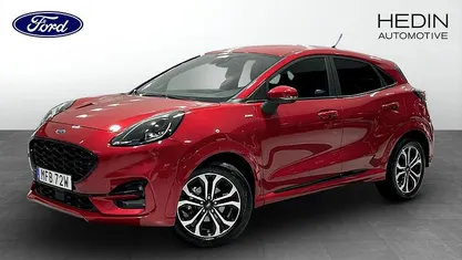 Röd (red) Begagnad 2022 Ford Puma ST-Line SUV | 209 900 kr (Marknadspris)