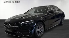 Svart Ny 2024 Mercedes C300e AMG line Sedan | 690 850 kr (Dyr)