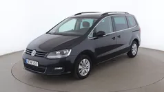 Svart Begagnad 2017 VW Sharan Comfortline Minibuss | 221 000 kr (Bra pris)