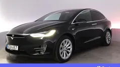 Svart Begagnad 2017 Tesla Model X SUV | 355 900 kr (Bra pris)