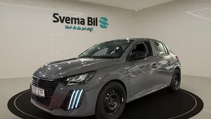 Grå selenium metallic Begagnad 2024 Peugeot 208 Active Halvkombi | 159 900 kr (Marknadspris)