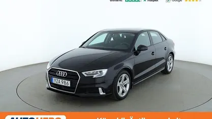 Svart Begagnad 2017 Audi A3 Sport Sedan | 176 000 kr (Marknadspris)