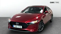 Röd (red) Begagnad 2019 Mazda 3 Inclusive Halvkombi | 184 900 kr (Marknadspris)