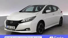 Vit Begagnad 2022 Nissan Leaf Acenta Halvkombi | 168 900 kr (Bra pris)