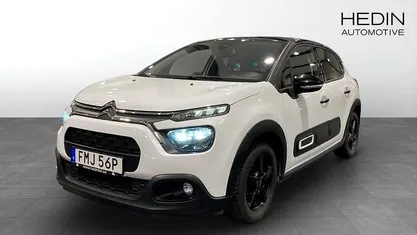Vit Begagnad 2022 Citroën C3 PureTech Halvkombi | 139 800 kr (Superpris)