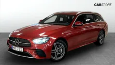 Röd Begagnad 2021 Mercedes E300 AMG Kombi | 409 900 kr (Marknadspris)