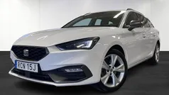 Vit (white) Begagnad 2021 Seat Leon Halvkombi | 229 900 kr (Marknadspris)