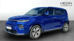 Blå (blue) Begagnad 2021 Kia Soul EV Advance SUV | 249 900 kr (Marknadspris)