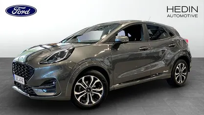 Grå (grey) Begagnad 2022 Ford Puma ST-Line Minibuss | 209 000 kr (Marknadspris)