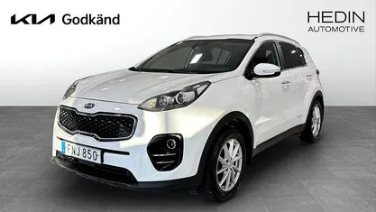 Begagnad Kia Sportage Comfort 116 HK (85 kW) 2016 Vit SUV