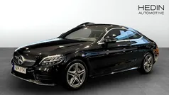 Svart Begagnad 2018 Mercedes C220 AMG Sportkupé | 289 900 kr (Marknadspris)