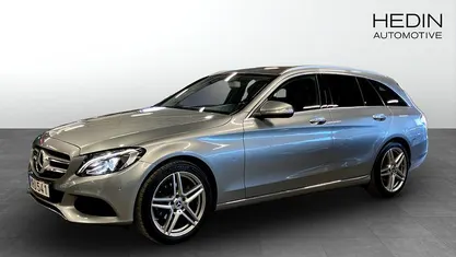 Begagnad Mercedes C220 Avantgarde 170 HK (125 kW) 2015 Silver Kombi