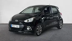 Svart Begagnad 2016 Hyundai i10 Premium Halvkombi | 99 000 kr (Bra pris)