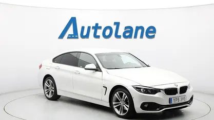 Vit Begagnad 2018 BMW 420 Gran Coupé Sport Line Sportkupé | 229 900 kr (Bra pris)