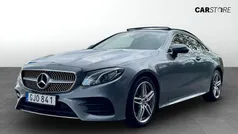Grå (grey) Begagnad 2018 Mercedes E220 AMG Sportkupé | 329 900 kr (Marknadspris)