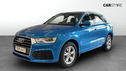 Blå (blue) Begagnad 2017 Audi Q3 SUV | 174 900 kr (Marknadspris)