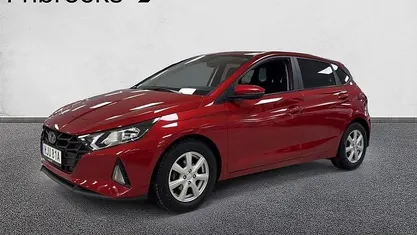 Begagnad Hyundai i20 Edition 84 HK (61 kW) 2022 Röd Halvkombi
