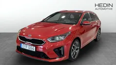 Röd (red) Begagnad 2019 Kia Ceed Sportswagon GT-Line Kombi | 169 900 kr (Marknadspris)