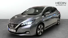 Grå (silver) Begagnad 2021 Nissan Leaf N-Connecta Halvkombi | 164 900 kr (Bra pris)
