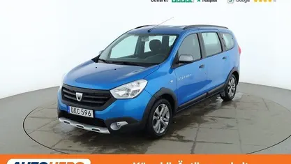 Blå Begagnad 2016 Dacia Lodgy Stepway Minibuss | 105 000 kr (Marknadspris)