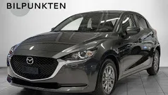 Gråmetallic Begagnad 2022 Mazda 2 Sky Halvkombi | 219 900 kr (Marknadspris)