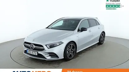 Silver Begagnad 2021 Mercedes A35 AMG AMG Halvkombi | 397 000 kr (Marknadspris)
