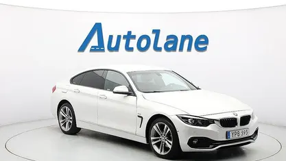 Begagnad BMW 420 Gran Coupé Sport Line 190 HK (139 kW) 2018 Vit Sportkupé