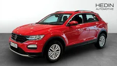 Röd (red) Begagnad 2019 VW T-Roc SUV | 168 700 kr (Marknadspris)