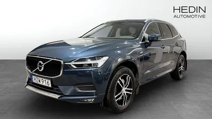 Begagnad Volvo XC60 Momentum 190 HK (139 kW) 2018 Blå SUV