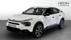 Vit (white) Begagnad 2022 Citroën e-C4 Feel Halvkombi | 189 900 kr (Marknadspris)