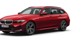Röd (red) Ny 2024 BMW 330e Shadowline Kombi | 534 700 kr (Superpris)
