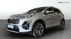 Grå (silver) Begagnad 2020 Kia Sportage GT-Line SUV | 239 900 kr (Bra pris)