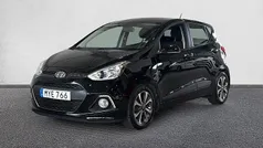Svart Begagnad 2016 Hyundai i10 Premium Halvkombi | 99 000 kr (Bra pris)