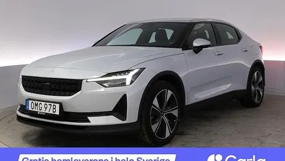 Silver Begagnad 2022 Polestar 2 Standard Range Single Motor Halvkombi | 282 900 kr (Marknadspris)