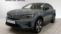 Grå Begagnad 2022 Volvo EC40 Ultimate SUV | 419 900 kr (Marknadspris)