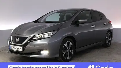 Grå Begagnad 2021 Nissan Leaf 360º Halvkombi | 159 990 kr (Marknadspris)