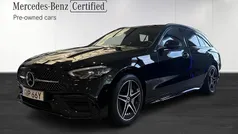 Svart Begagnad 2022 Mercedes C300e AMG Kombi | 419 000 kr (Bra pris)