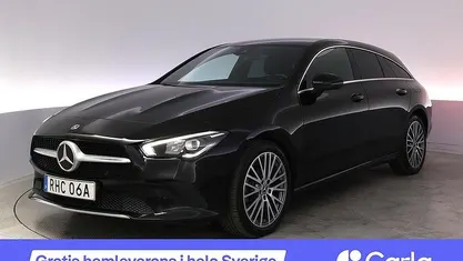 Svart Begagnad 2021 Mercedes CLA250e Shooting Brake Urban Kombi | 315 900 kr (Marknadspris)