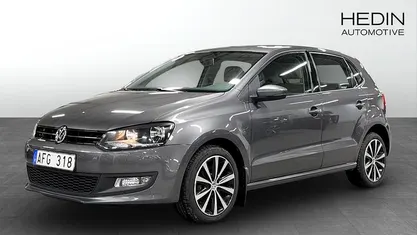 Begagnad VW Polo 90 HK (66 kW) 2012 Grå Halvkombi