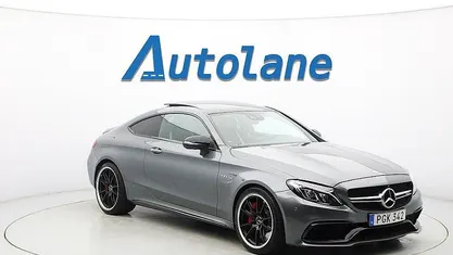 Begagnad Mercedes C63S AMG AMG 510 HK (375 kW) 2017 Grå Sportkupé