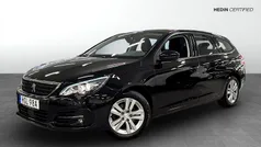 Svart (black) Begagnad 2019 Peugeot 308 Kombi | 119 900 kr (Marknadspris)