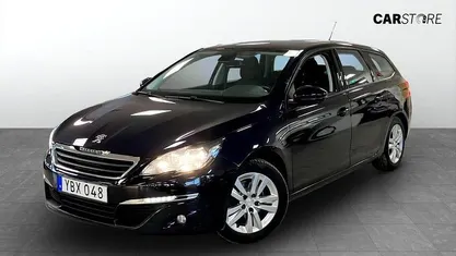 Begagnad Peugeot 308 SW 110 HK (80 kW) 2016 Blå Kombi