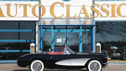 Svart Begagnad 1956 Chevrolet Corvette C1 Cab | 1 139 000 kr