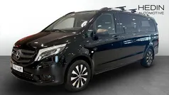 Svart Begagnad 2019 Mercedes Vito Minibuss | 399 900 kr (Marknadspris)