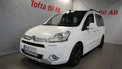 Vit Begagnad 2014 Citroën Berlingo Minibuss | 129 000 kr