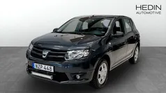 Mörkgrå (black) Begagnad 2016 Dacia Sandero Halvkombi | 68 800 kr (Bra pris)
